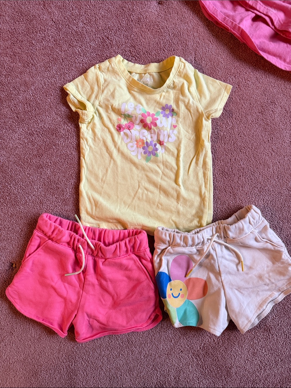 Summer Set 4 - Shorts and Toddler T shirt